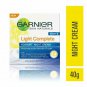 Garnier Skin Naturals Light Complete Night Cream, 40g