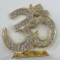 DECORATIVE STONE STUDDED SHIV OM RELIGIOUS CAR DASHBOARD/OFFICE TABLE DECOR