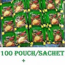 100 + 14 Packets Free Bru Instant Coffee Pouch -114 Cups Great Coffee FSW
