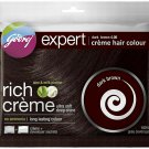 5 X Godrej Expert Rich Crème, Dark Brown ( select the pack)