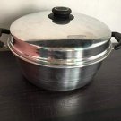 Planet 007 Silver Aluminium Multi Kadai with Lid Dhokla Plate Idli Plate Steamer