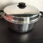Planet 007 Silver Aluminium Multi Kadai with Lid Dhokla Plate Idli Plate Steamer