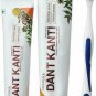 Patanjali Dant Kanti Toothpaste Value Pack - 300 g ((200g * 1N and 100g * 1N) +