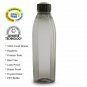 Cello Crystal PET Bottle Set, 1 Litre, Set of 6, Black