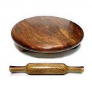 Hand Made Wooden Chakla Belan Rolling Pin Kitchen Utensils,Roti Maker|Fast Ship