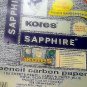 KORES Blue Carbon Copy Paper Supplies 210x330mm size100 sheets forOffice Craft