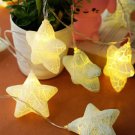 Aesthetic Home Solutions White and Blue Printed Wall or Ceiling String Lights