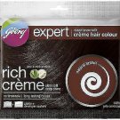 GODREJ EXPERT HAIR COLOR 20GMS+20ML PACK NO AMMONIA free shipping (pack of 5)