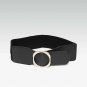 no20 Dresses Women Black Solid Wide Belt(One Size, Synthetic Leather Width-6 cm)