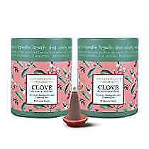 2 x Antarkranti Dry Dhoop Incense Cones Clove Pack of 2 (Charcoal Free)