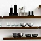 Style OK Wall Rack Shelves Kitchen Set Brown (5 x 26.5 x 12)Inches MDF - Medium