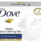 2× Dove Soap Cream Beauty Bathing Bar 100gm (3.5 Oz) For Soft, Smooth Skin