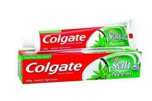 Colgate Toothpaste Active Salt and Neem ( 10 pack X 200 gm ) IU