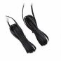 Magideal 2Pack Telephone Line Cord Cable 6P6C RJ12 Modem Fax Phone to Wall