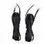 Magideal 2Pack Telephone Line Cord Cable 6P6C RJ12 Modem Fax Phone to Wall