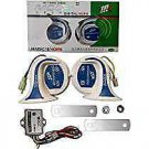 Vocado Universal Car Mocc 18 in 1  Digital Tone Magic Horn Set of 2 for All Bike