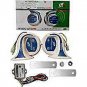 Vocado Universal Car Mocc 18 in 1 Digital Tone Magic Horn Set of 2 for All Bike