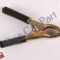 2 X 75mm Crocodile Alligator Car Battery Insulated Clip Clamps Mini