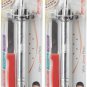 Pigeon Pack of 2 (Steel Grip) Stainless Steel Gas Lighter (Silver,Pack of 2)