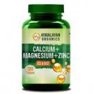 Himalayan Organics Calcium Magnesium Zinc Vitamin D3 & B12-120 Vegetarian Tabs.