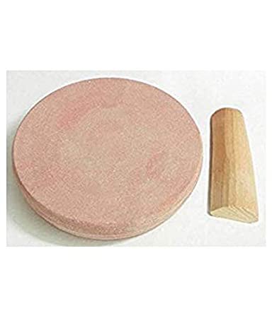 Lord krishna's Original Chandan Stick With Stone chakla Pata @4inch