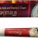 Leeford Spotsrub Kojic Acid and Vitamin C Skin Cream 15g (Pack Of 2)  (15 g)