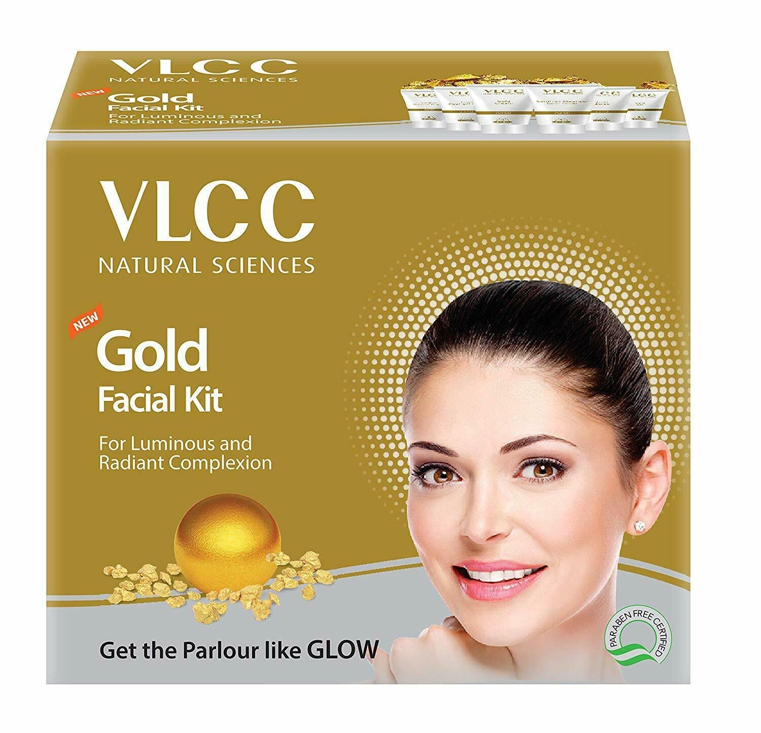 VLCC Gold Facial Kit, 60gm, free shipping