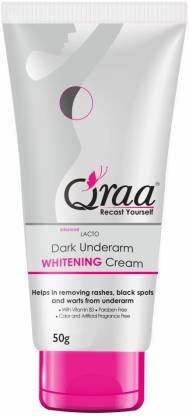 Qraa Advanced Lacto Dark Underarm Whitening SKIN Cream  (50 g)