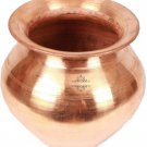 VIBEX ® India Copper Lota Pitcher Ayurvedic Product Copper Kalash  (Brown)