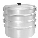 Aluminium Momos steamer large no 11 capacity Cooking utensil 4.750 Liter