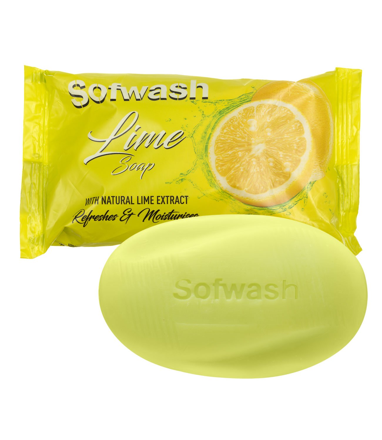 5 X SOFWASH LIME SOAP  ( 100 GM EACH ) SKIN CARE