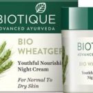 BIOTIQUE Bio Wheat Germ Nourishing Night SKIN Cream  (50 g)