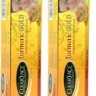 CLEARFACE Gold Turmeric Fairness SKIN Cream (Pack Of 2)  (100 g)