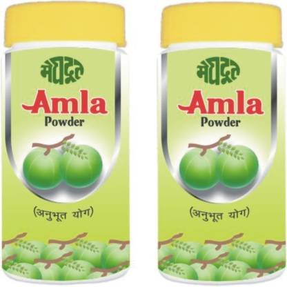 KHADI MEGHDOOT AYURVEDIC AMLA POWDER 100 GM PACK OF 2 (200 g)