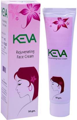 KEVA Rejuvenating Face CreaM The Skin with Aloe Vera Vitamin E | 100 gm ( Pack of 2 )