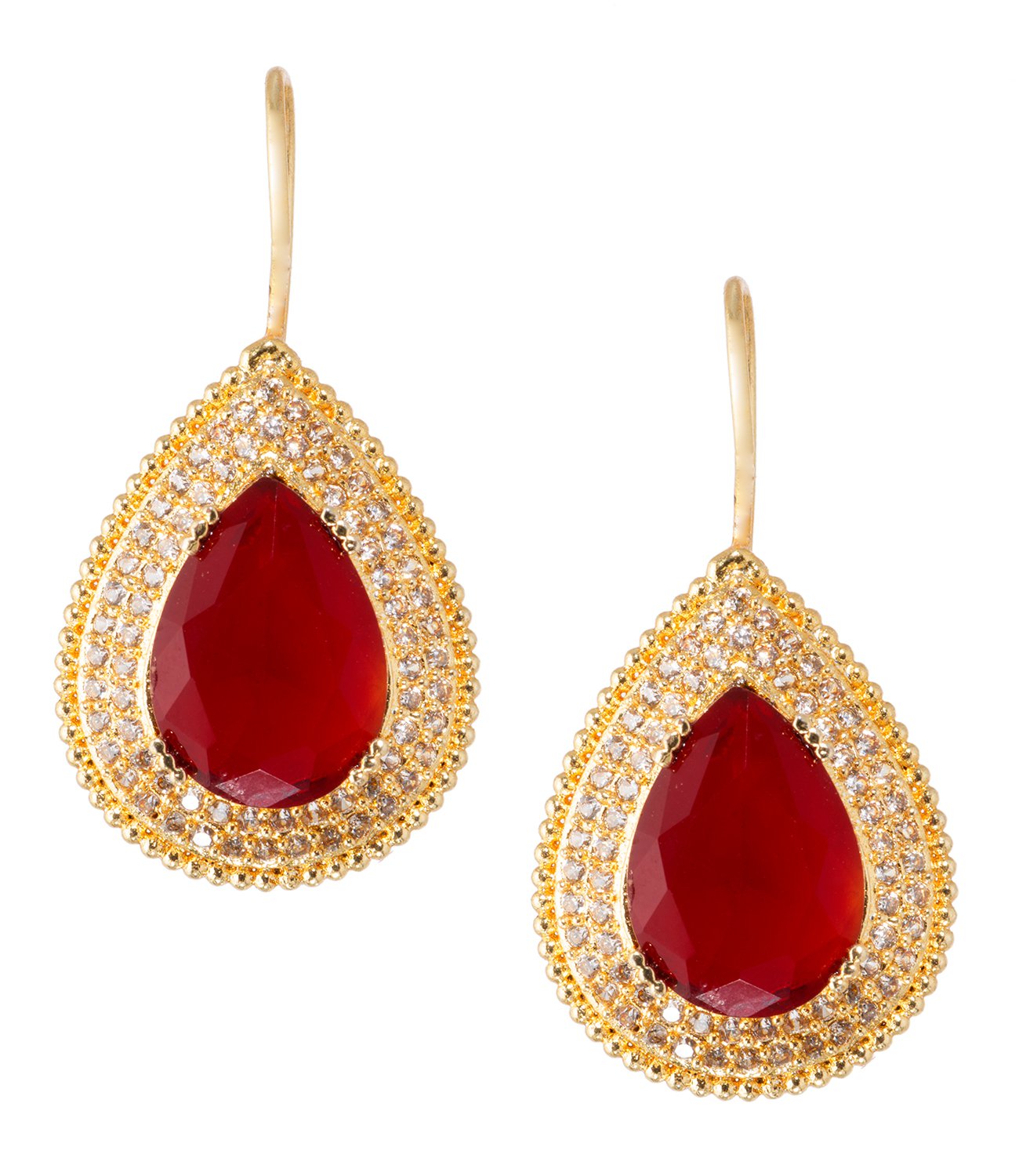 NOOR RUBY RED (EARRING 2N)