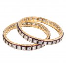 KUNDAN KANGAN RED (BANGLES 2N - 2.4"")