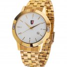 SM MEN'S (DATE) GOLD WATCH NEW