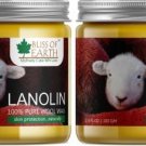 Bliss of Earth Golden Lanolin For Daily Moisturising, 100% Pure Wool Wax 2x100gm  (200 g)