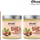 Olvedic 100 % Pure Organic Ivory Shea Butter 100 GM Pack of 2 Jars 200 gm  (200 g)