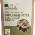 Bliss of Earth 100% Pure Multani Mitti Powder | Fuller's Earth Powder | 100GM