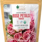 Bliss of Earth 453GM USDA Organic Rose Petals Powder For Face Pack  (453 g)