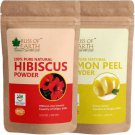 Bliss of Earth Hibiscus & lemon Peel Powder, 2X100GM  (200 g)