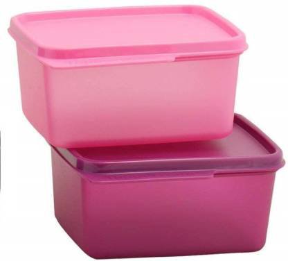 TUPPERWARE - 1200 ml Plastic Utility Container  (Pack of 2, Multicolor)