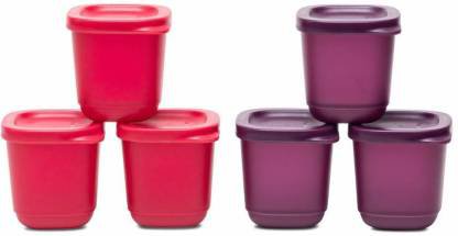 TUPPERWARE - 110 ml Polypropylene Utility Container  (Pack of 6, Multicolor)