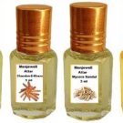 Menjewell Fragrances  Pack of 4Pc Attar / ITAR ( 12 ML )