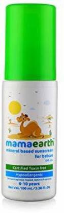 MamaEarth Mineral Based Sunscreen for Babies (100 ml) SKINCARE