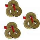 Rabarikaa Feng Shui Chinese Lucky Coins- 2.5 cm (Copper, Brown) - 2.5 cm  (Copper, Gold)