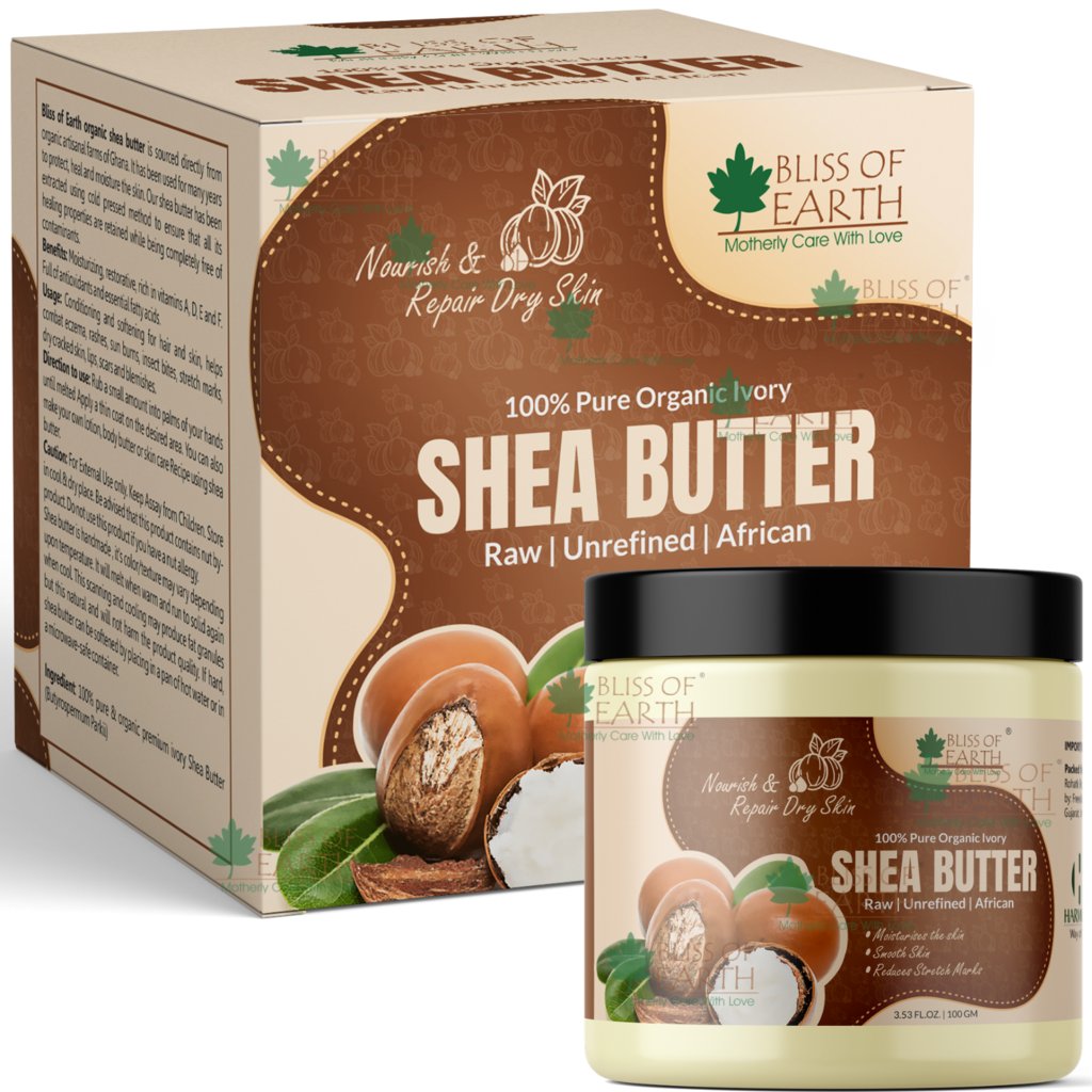 100 Pure Organic African Shea Butter 100GM