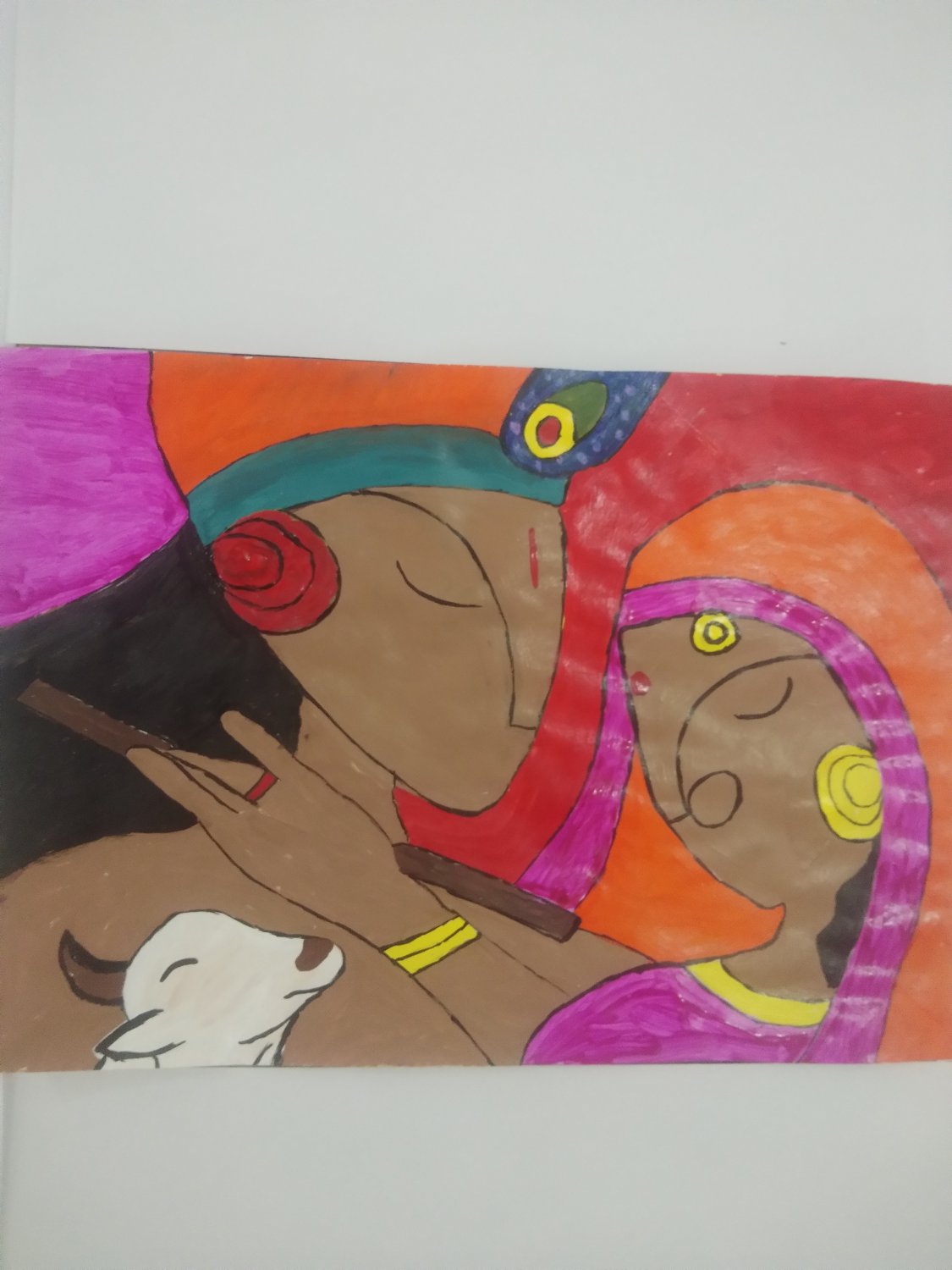 RADHE KRISHNA PAINTING